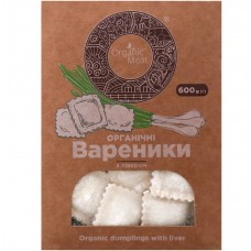 Органические вареники с легкими и сердцем