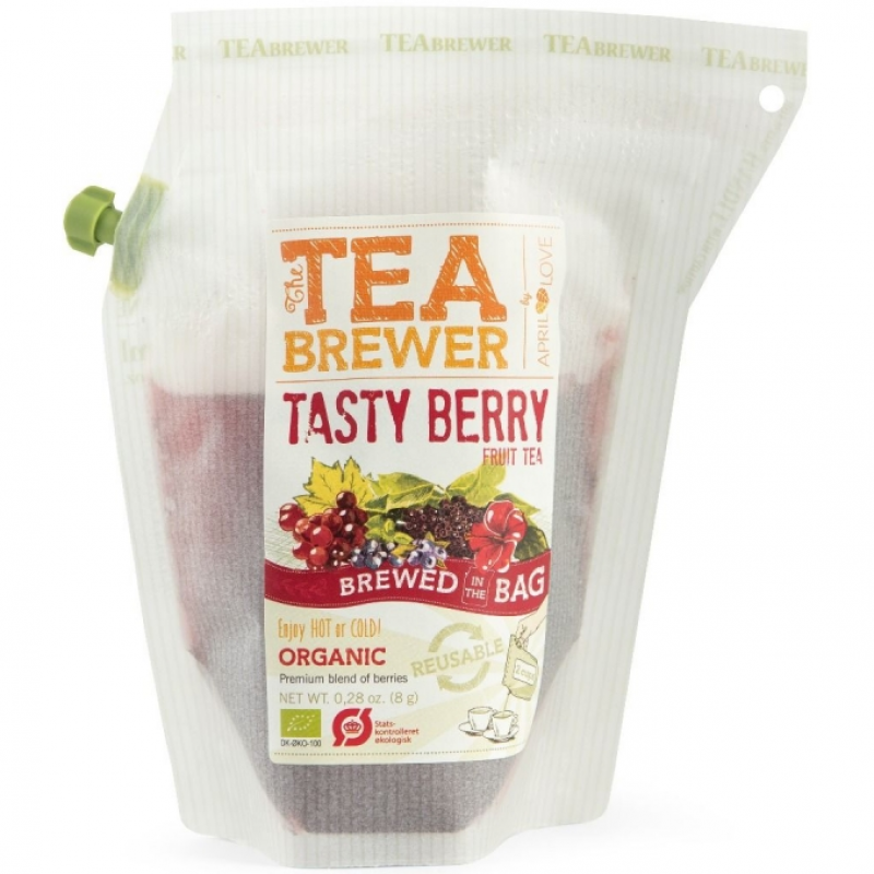 Чай фруктовый Tasty Berry April Love органический, 8 г