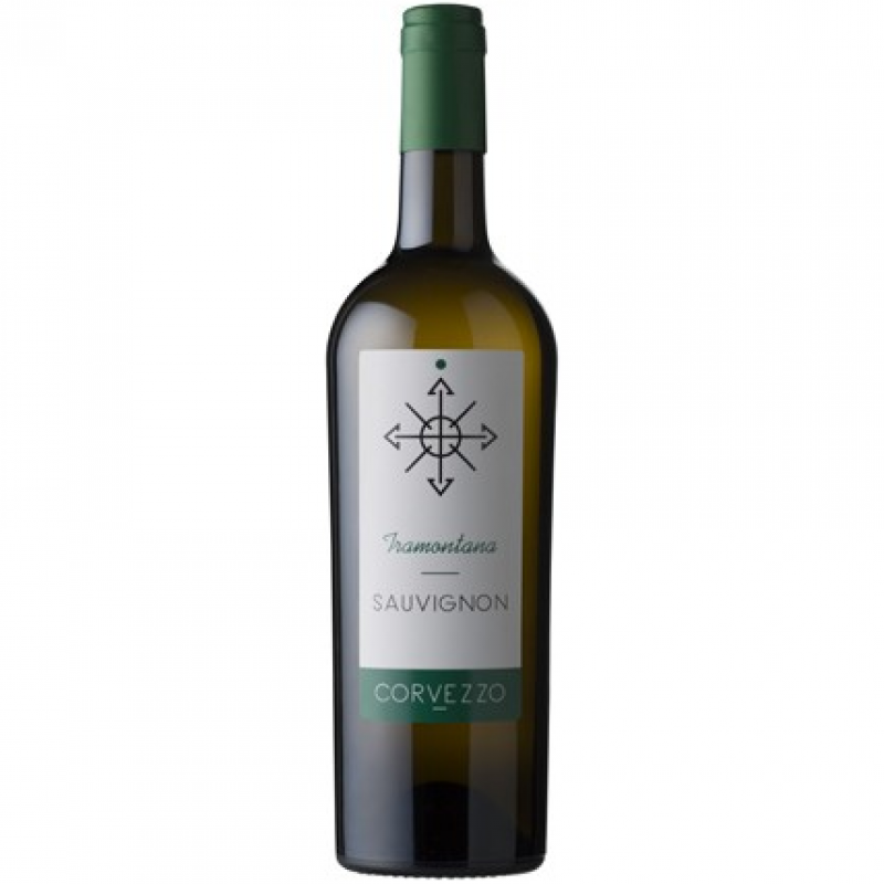 Вино белое сухое Corvezzo Sauvignon органическое 0,75 л