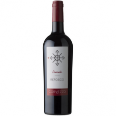 Вино красное сухое Corvezzo Refosco органическое 0,75 л