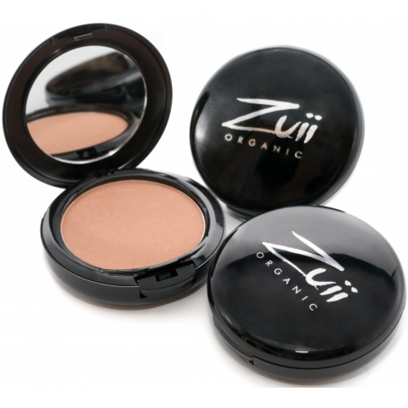 Бронзатор с шиммером Zuii Organic Flora Powder Shimmer Bronzer органический