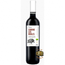 Вино красное сухое выдержанное Camino Los Robles Tempranillo Garnacha 2016 органическое 0,75 л