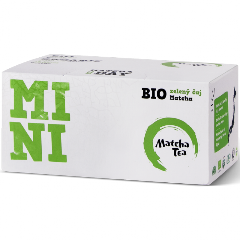 Чай матча (маття) в саше органический Mini Matcha Tea, 30 г (15 x 2 г)