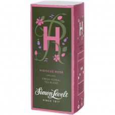 Чай травяной Hibiscus Rose Simon Lévelt органический, 20 пакетиков