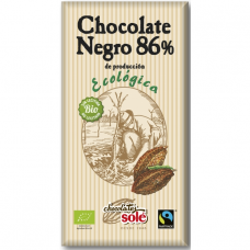 Шоколад чёрный 86% Chocolates Solé органический, 100 г Шоколад чёрный 86% Chocolates Solé органический, 100 г