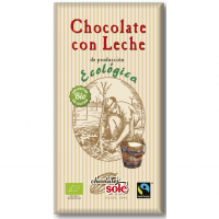 Шоколад молочный Chocolates Solé органический, 100 г