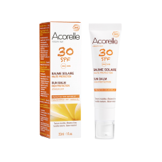 Солнцезащитный бальзам для лица Acorelle SPF 30 органический, 30 мл
