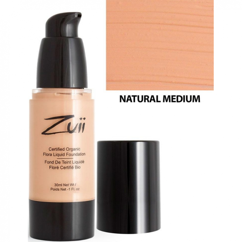 Тональная основа жидкая Zuii Organic Flora Liquid Foundation органическая