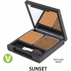 Палитра теней Дуо Zuii Organic Duo Eyeshadow Palette органическая Палитра теней Дуо Zuii Organic Duo Eyeshadow Palette органическая