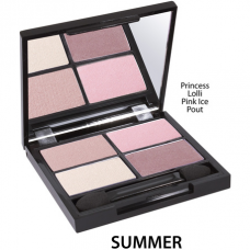 Палитра теней Квадро Zuii Organic Quad Eyeshadow Palette органическая Палитра теней Квадро Zuii Organic Quad Eyeshadow Palette органическая