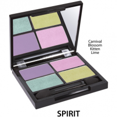 Палитра теней Квадро Zuii Organic Quad Eyeshadow Palette органическая Палитра теней Квадро Zuii Organic Quad Eyeshadow Palette органическая