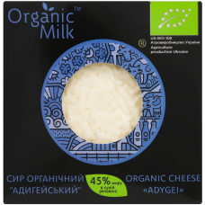 Сыр "Адыгейский" Organic Milk органический жирн. 45%, кг